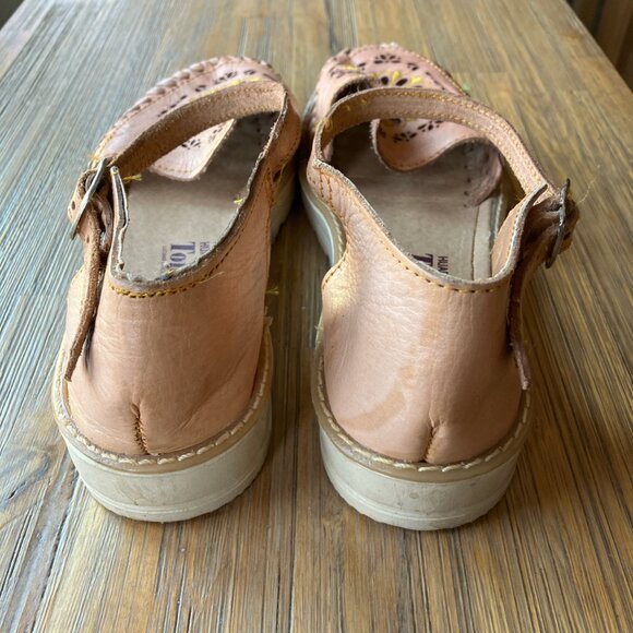 Authentic Tonita Mexican Huaraches leather buckle sandals size 8 - Picture 3 of 7
